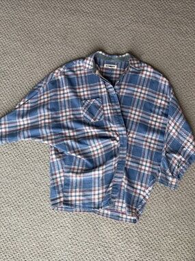 Rivet & Thread Button Down Shirt Cross over button XS